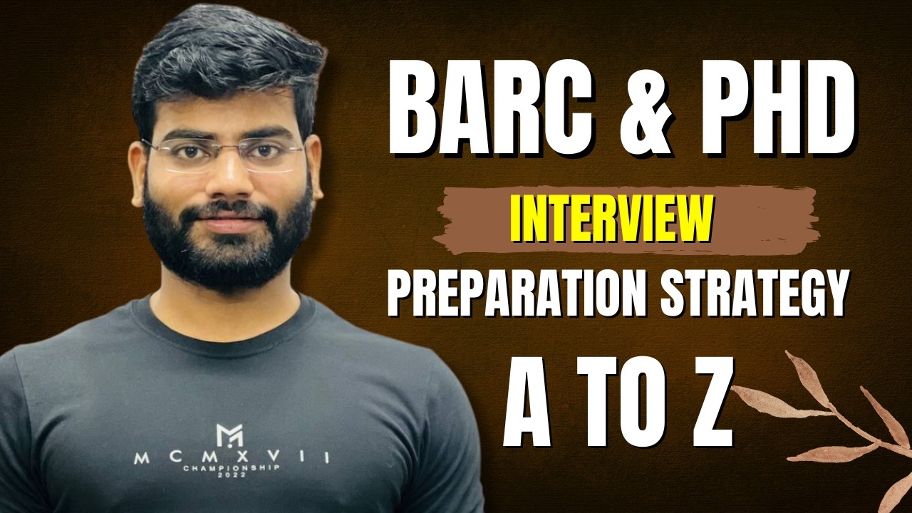 🔥 BARC Interview Preparation Strategy | PhD Interview Strategy | Physics Tadka Institute 🔥