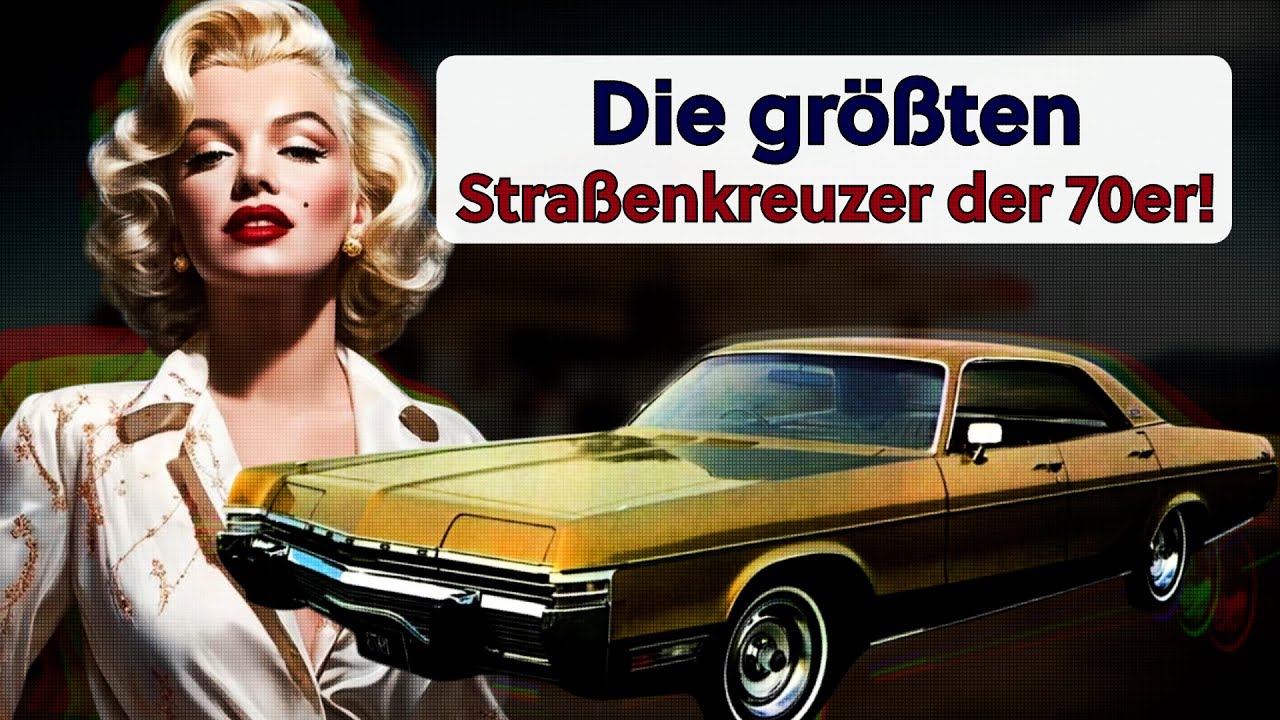 Die 10 längsten amerikanischen Straßenkreuzer der 70er Jahre!