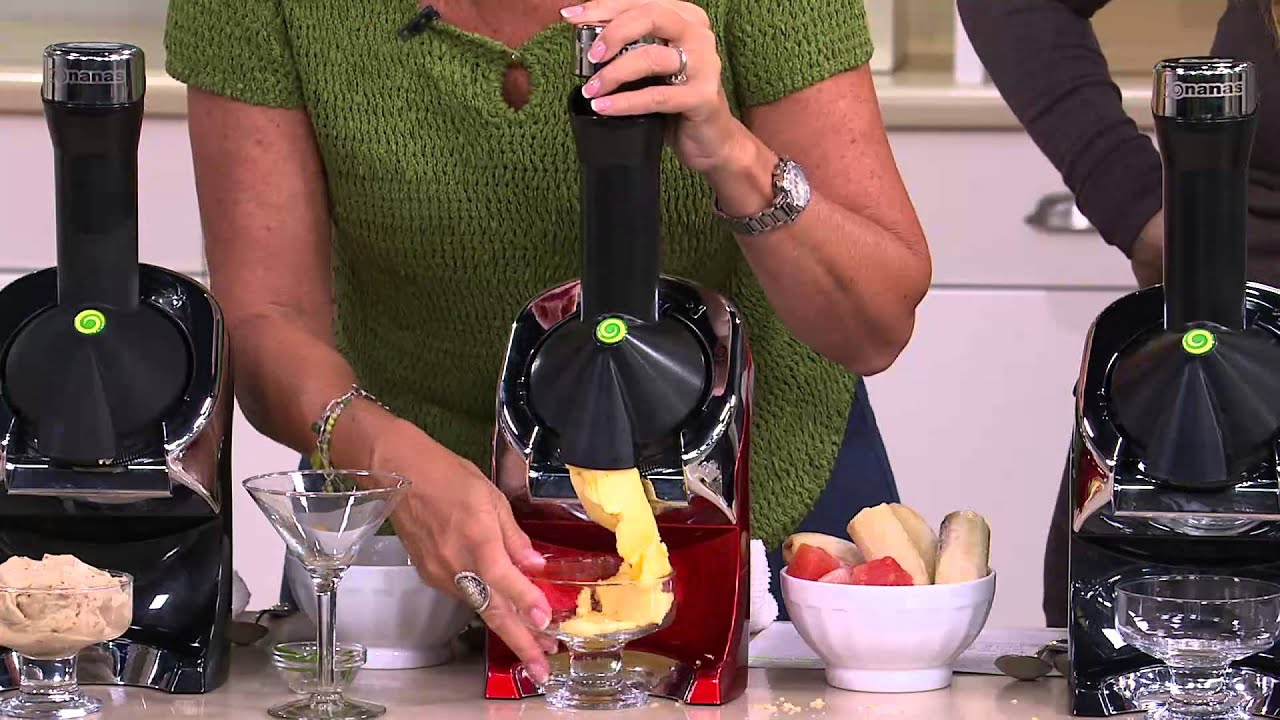 Yonanas Elite Frozen Treat Maker with Recipe Book with Jennifer Coffey