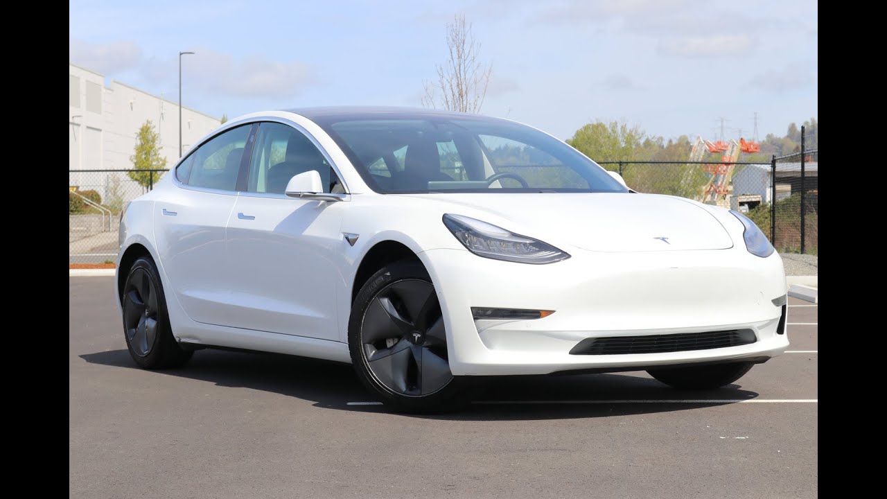 2019 Tesla Model 3 Standard Range Plus Walk Around and Info