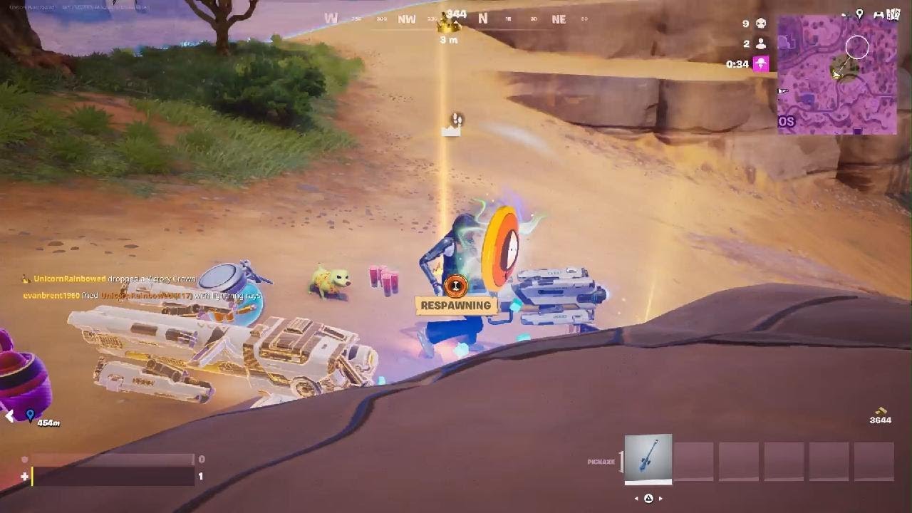 Such a climactic ending feat Kenny's Respawn Token!