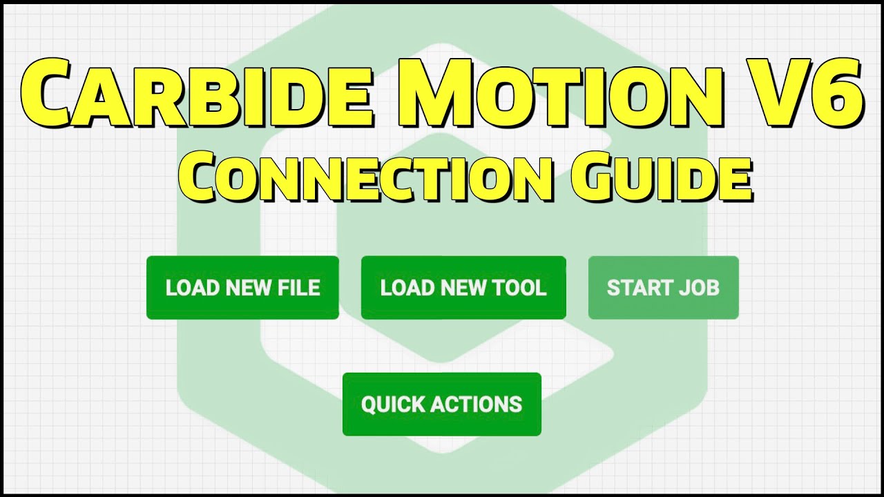 Welcome To:  Carbide Motion V6 by Carbide 3D