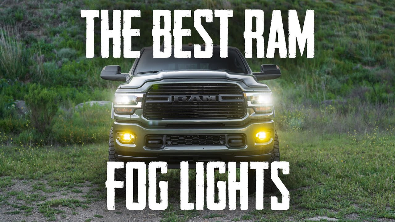 The Ultimate 2019+ 5th Gen Ram Fog Light Kit! Baja Designs Squadron Lights On Any HD Ram