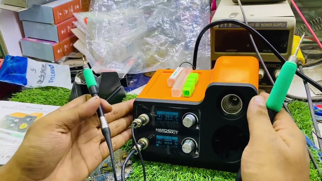 2in1 handskit iron