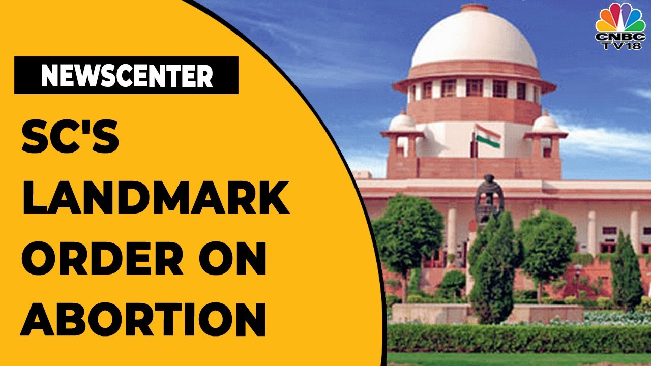 Landmark SC Order On Abortion, R Venkataramani Appointed As New AG & More | Newscenter | CNBC-TV18
