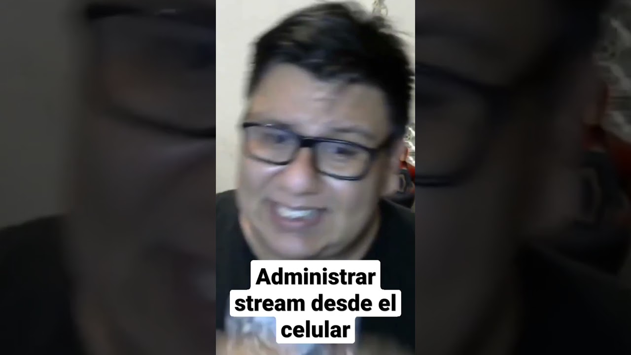 Administra tu stream de twitch desde el celular #shorts