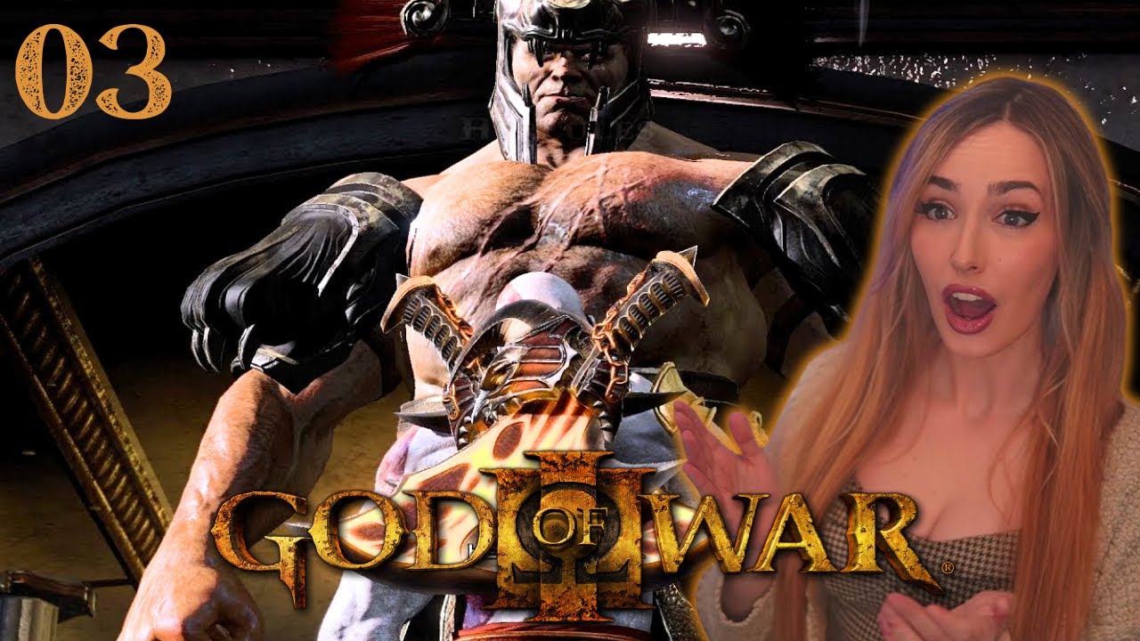 Half Brother Hercules!? | God of War 3 Remastered | First Playthrough | Part 3