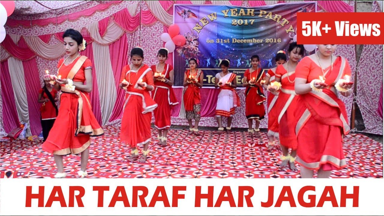 Har Taraf Har Jagah Dance Performance