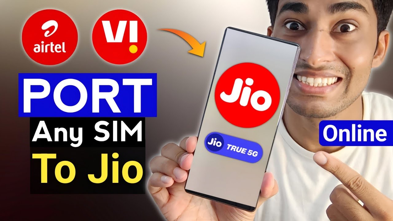 Port To Jio SIM Online 2025 | How To Port Any Sim To Jio ?