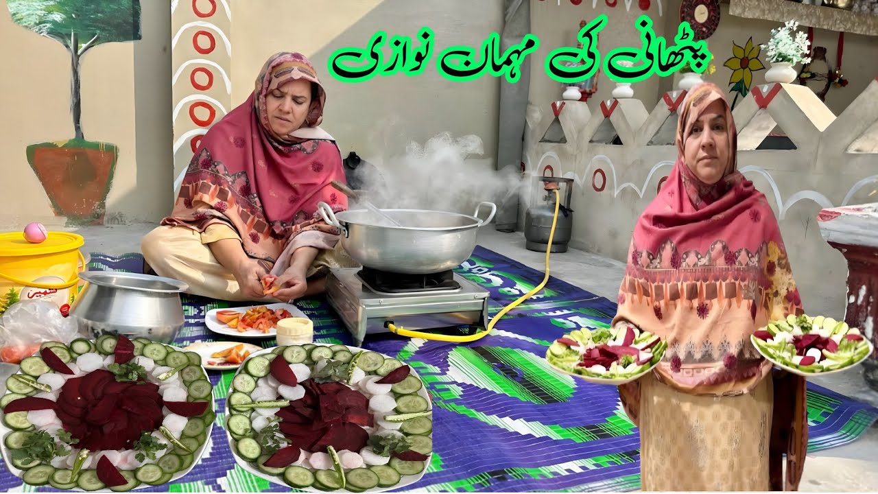 Pathani ki Mehman Navaji Village Life Routine | Pathani Village Vlog