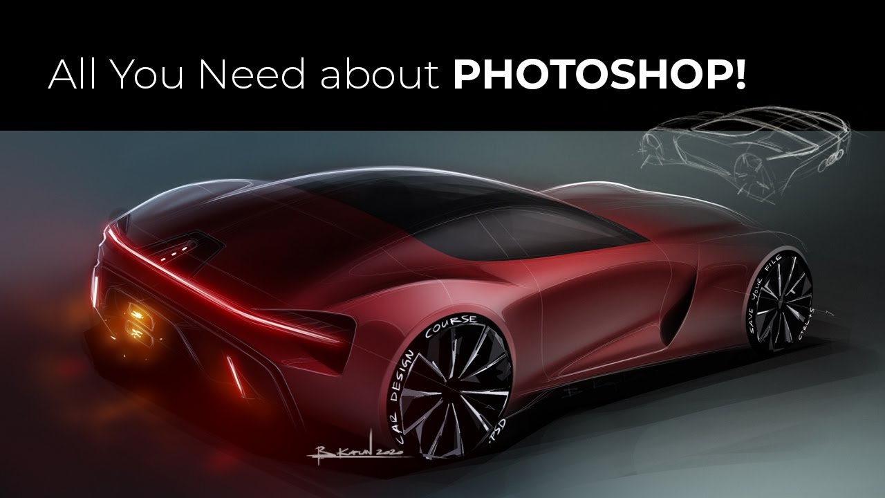 Курс Photoshop для НАЧИНАЮЩИХ и не только! Используйте его как профессиональный АВТОДИЗАЙНЕР!