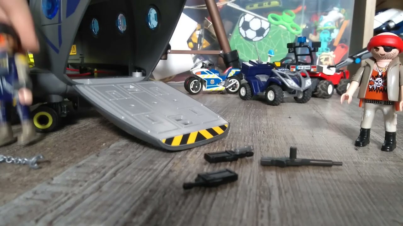 pt 2 Playmobil SWAT Helicopter