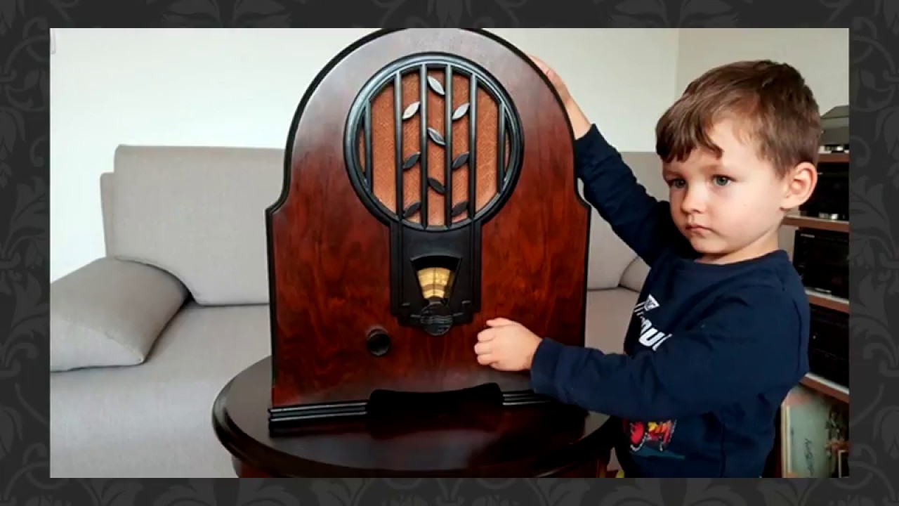 Renovation Vintage Radio Philips 634A Superinductance antique radio restoration radio crystal radio