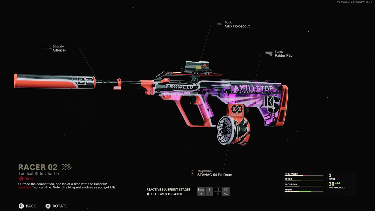 AUG Super Charged Reactive Camouflage for Black Ops Cold War