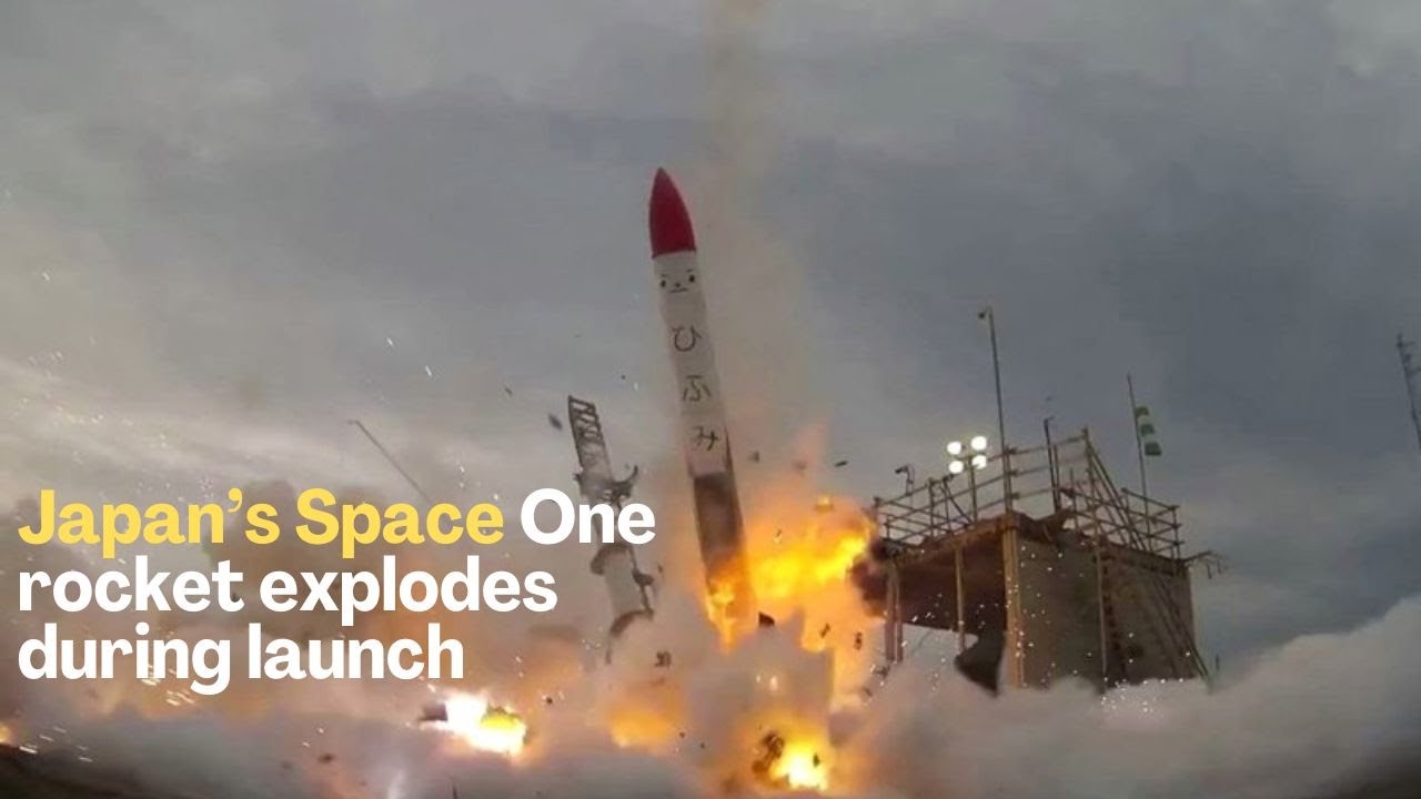Watch: Japan&rsquo;s Space One Rocket Explodes During Launch | CBC4 News