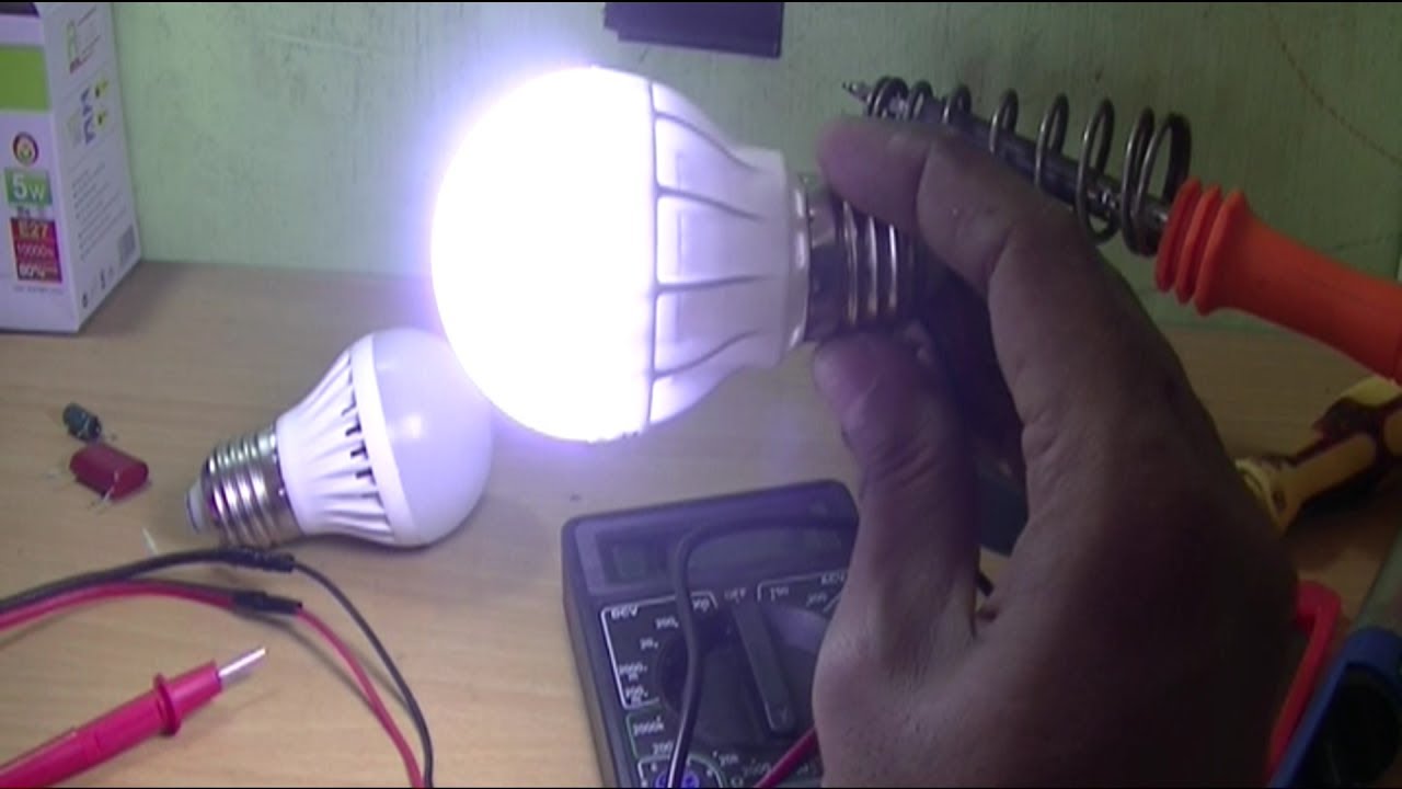 Tips Merubah Lampu Led 220 ke Input 12V Aki - Cara Merubah Lampu Led dengan Accu