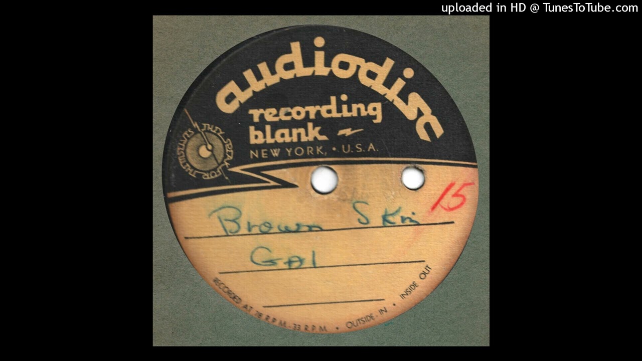 BOB WILLS & HIS TEXAS PLAYBOYS - Brown Skin Gal ACETATE