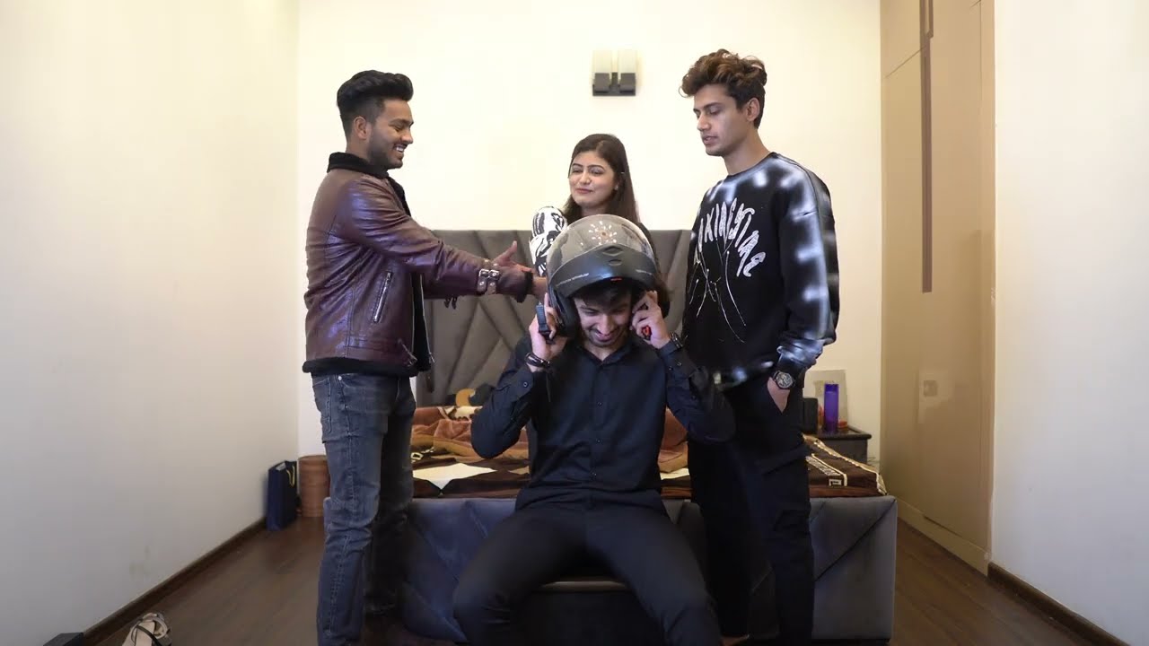 HELMET CHALLENGE GONE WRONG🙄 | KUNAL TOMAR