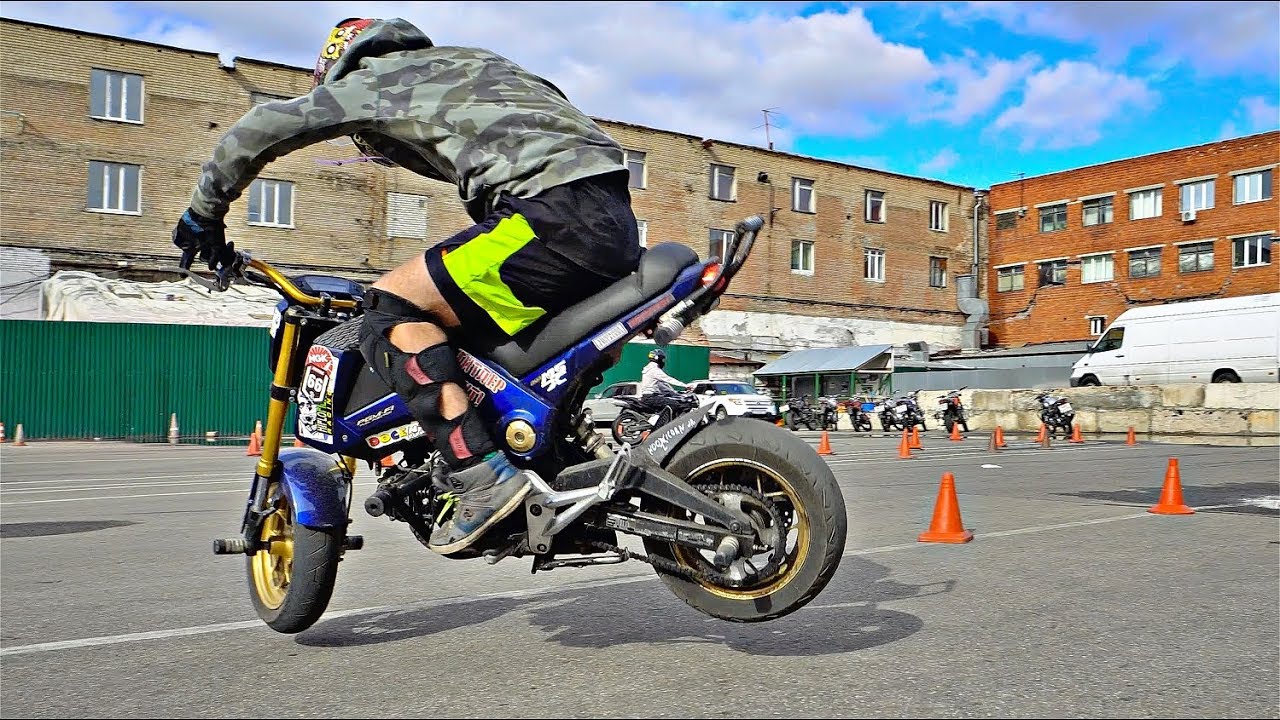 Стант Обзор Honda Grom MSX125
