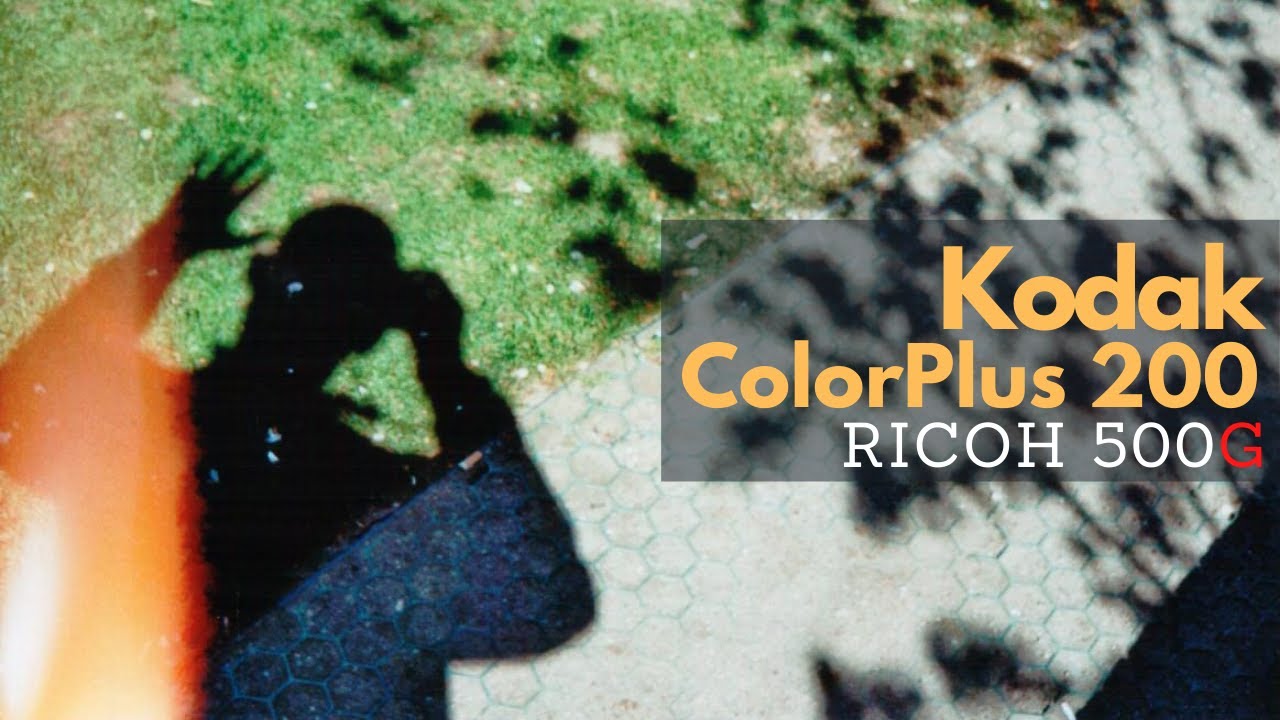 RICOH 500G Kodak ColorPlus 200 - I am Back Shooting Film Again