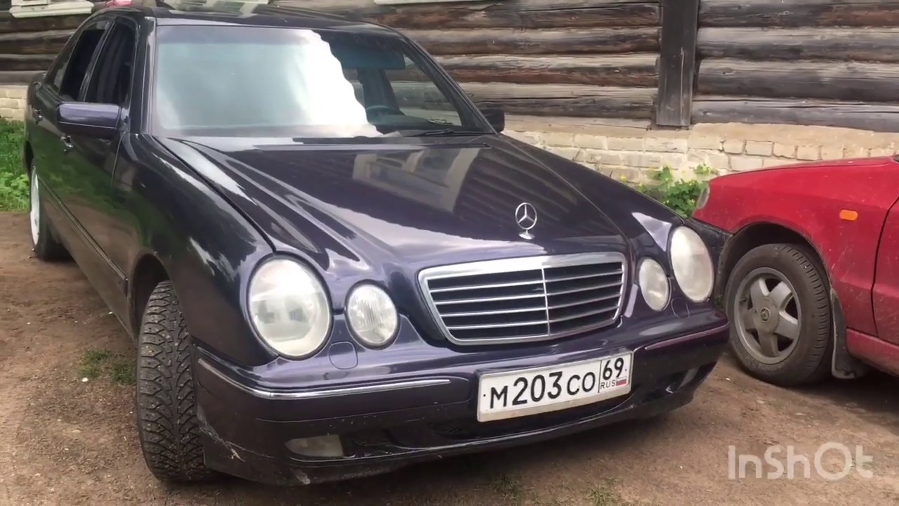 Купили Мерседес w210 часть 3 установка центрального замка