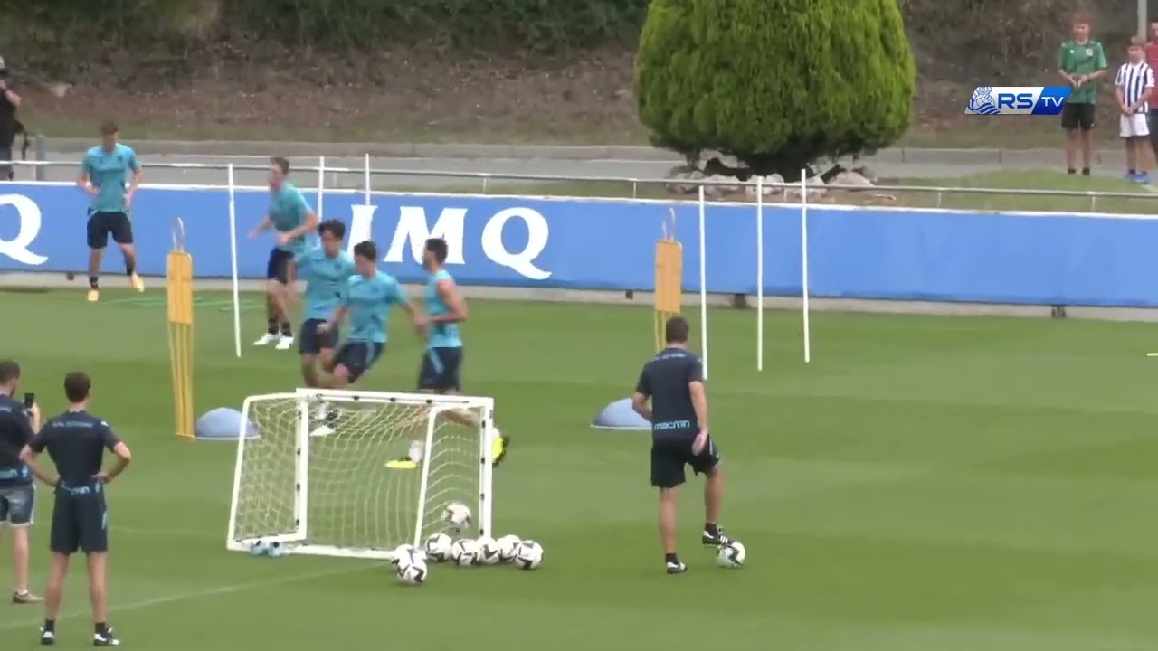 SAQ with the ball - Real Sociedad 2022 - Imanol Alguacil