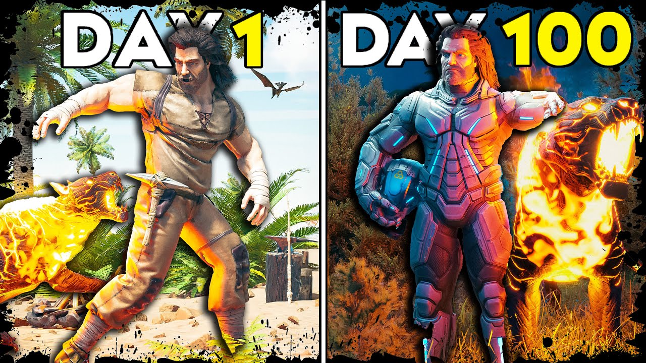 100 Days Of Ark The Center... As An Ark Veteran 