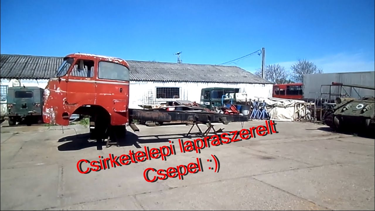 Napi sztorik a Csirketelepen E97. (csirketelepi lapraszerelt Csepel)