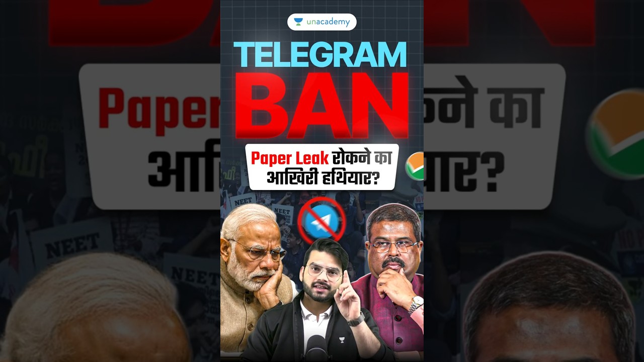 Government BLOCKS Telegram Before Re-NEET! Can This Stop Paper Leaks?