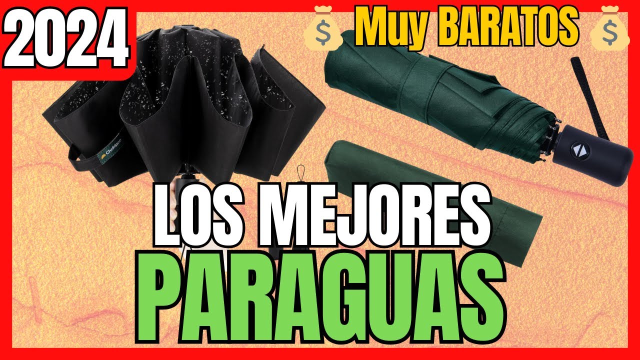 ☔️ Los 7 mejores PARAGUAS de Amazon ☔️ || 2024 || Mejor CALIDAD y PRECIO
