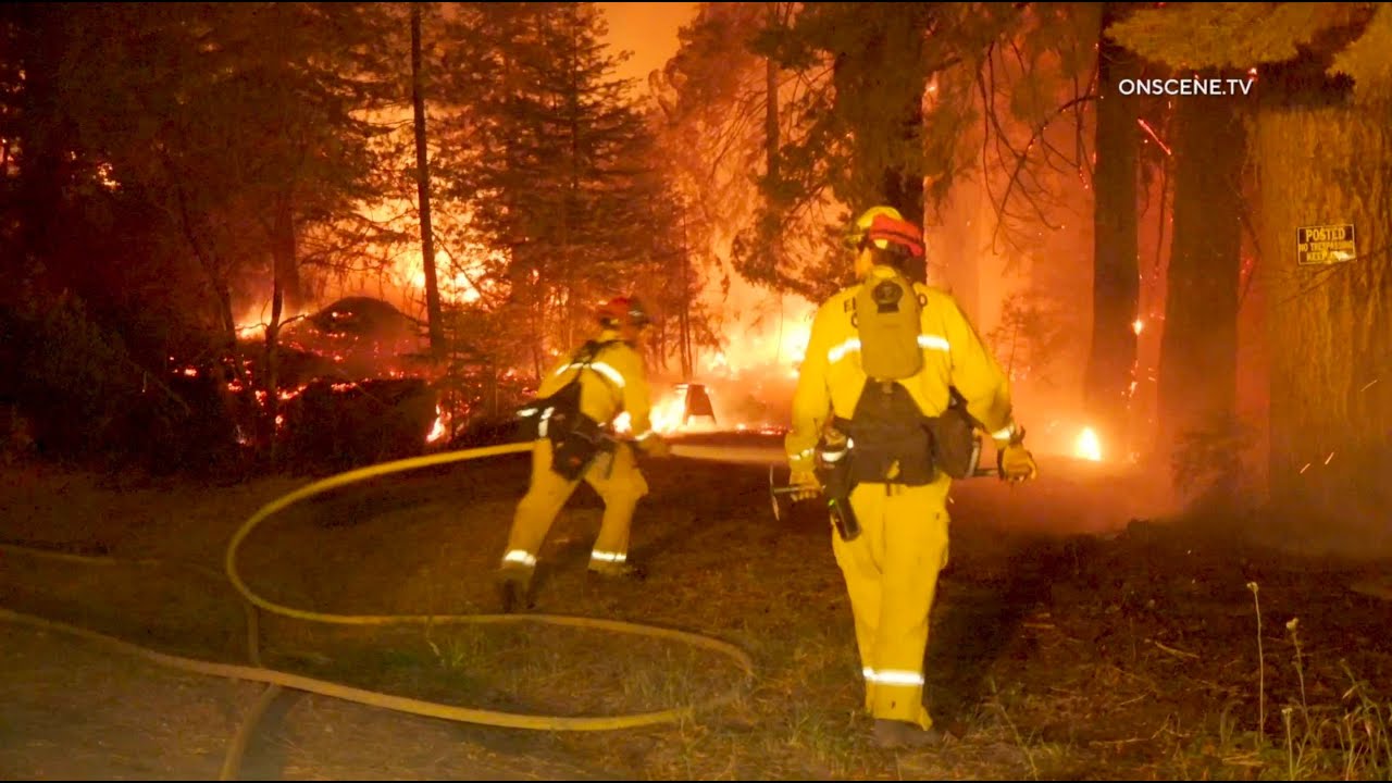 Caldor Fire Rages Overnight, Structure Destroyed | El Dorado County