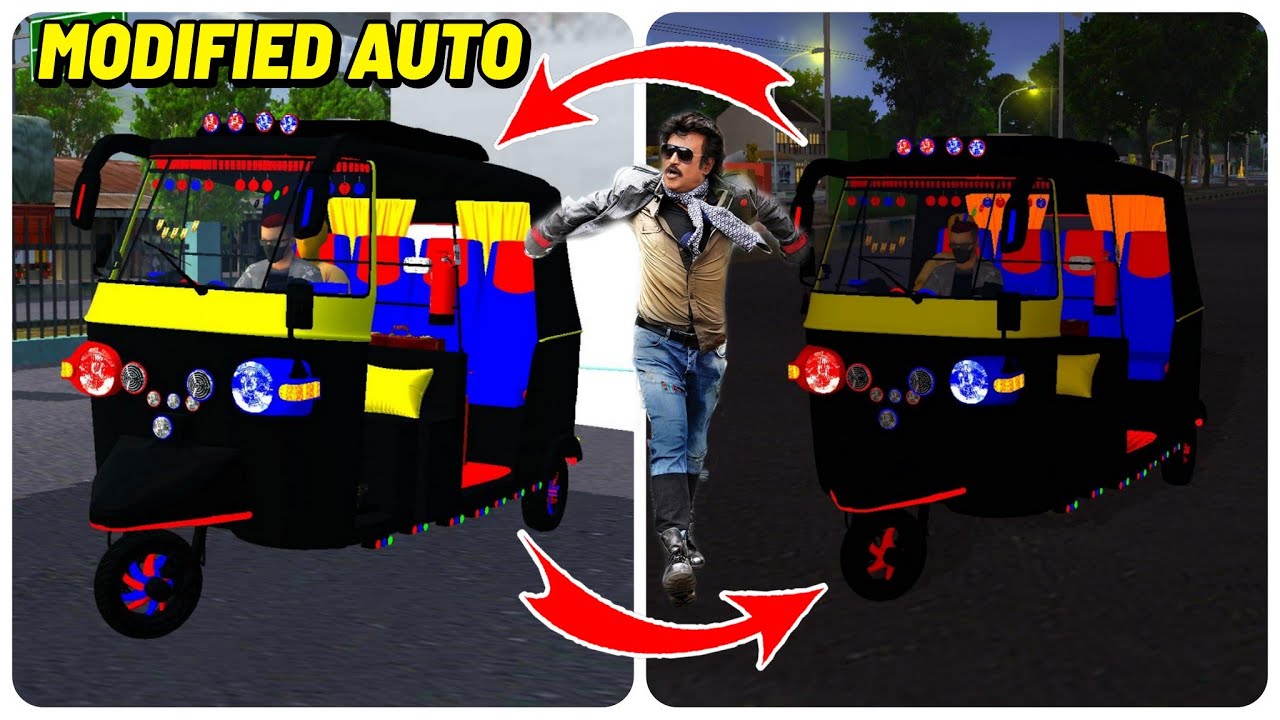 🎀🤩NEW MODIFIED AUTO RICKSHAW MOD RELEASED IN BUSSID🔥BUSSID REVIEWS😎