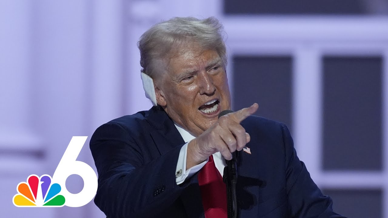 Donald Trump’s FULL RNC speech in first appearance since assassination attempt
