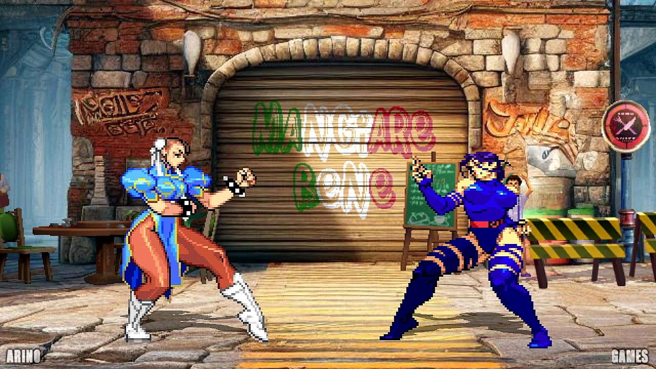 PSYLOCKE VS CHUN-LI