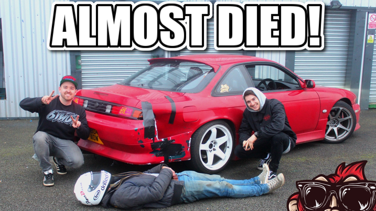 🐒 I CRASHED MY S14! FIRST DRIFT DAY IN MY 200SX