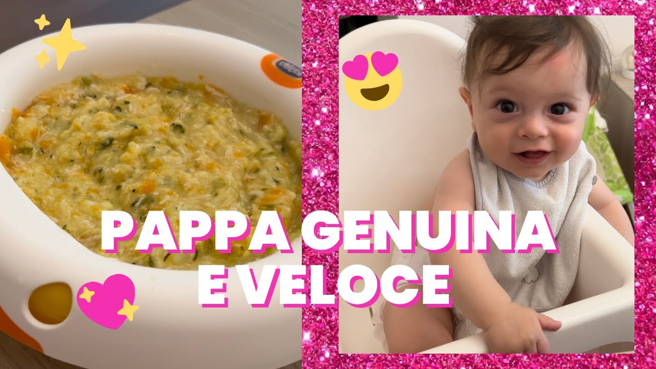 Ricetta prime pappe | Pappe neonato 6-7 mesi facile e veloce