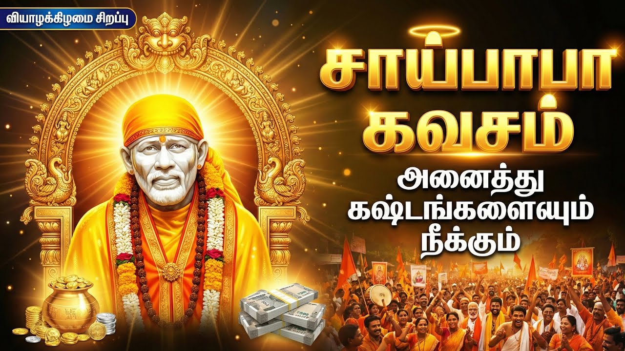 Thursday Special Shirdi Sai Baba Bhakti Songs | Om Sai Ram 🙏| Popular Sai Baba Tamil Bhakti Padalgal