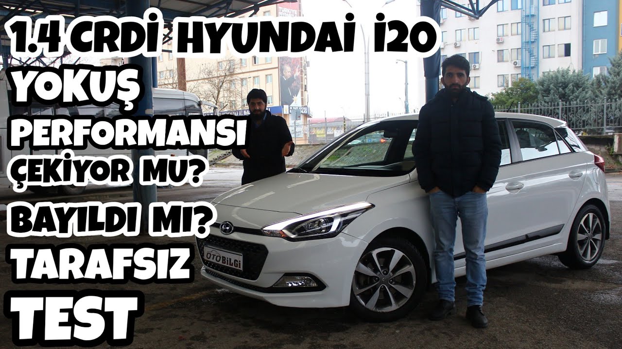 İ20 Yokuş'da Ne Yaptı | 2017 1.4 CRDI 90 hp | Yokuş Testleri | Santral Bayırı İzmit  | Oto Bilgi