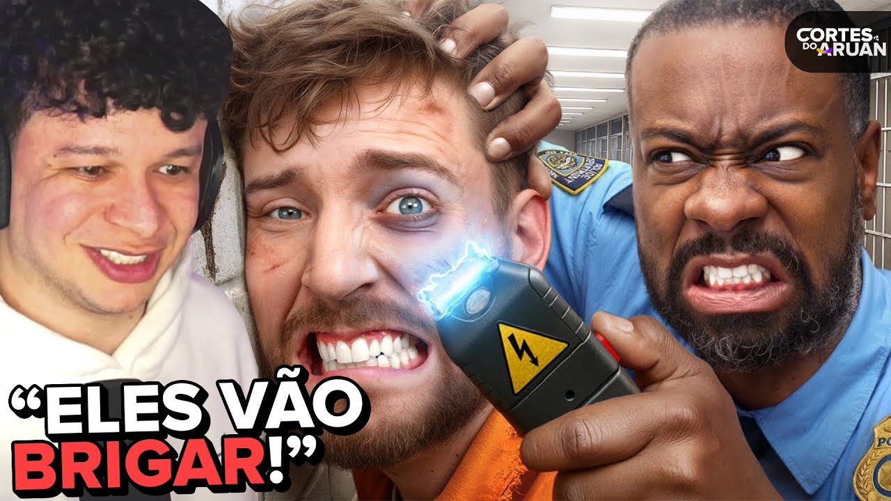 ARUAN REAGE: Sobreviva 100 dias numa prisão e ganhe US$ 500 mil (MRBEAST) - Cortes do Aruan
