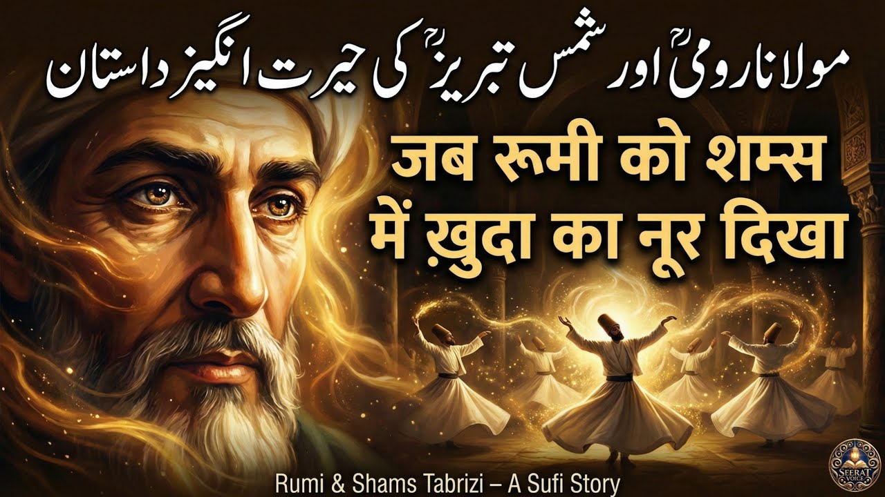 Jab Maulana Room Ne Shams Tabrez Mein Allah Ka Noor Dekh Liya The Sufi Story That Melts Every Heart