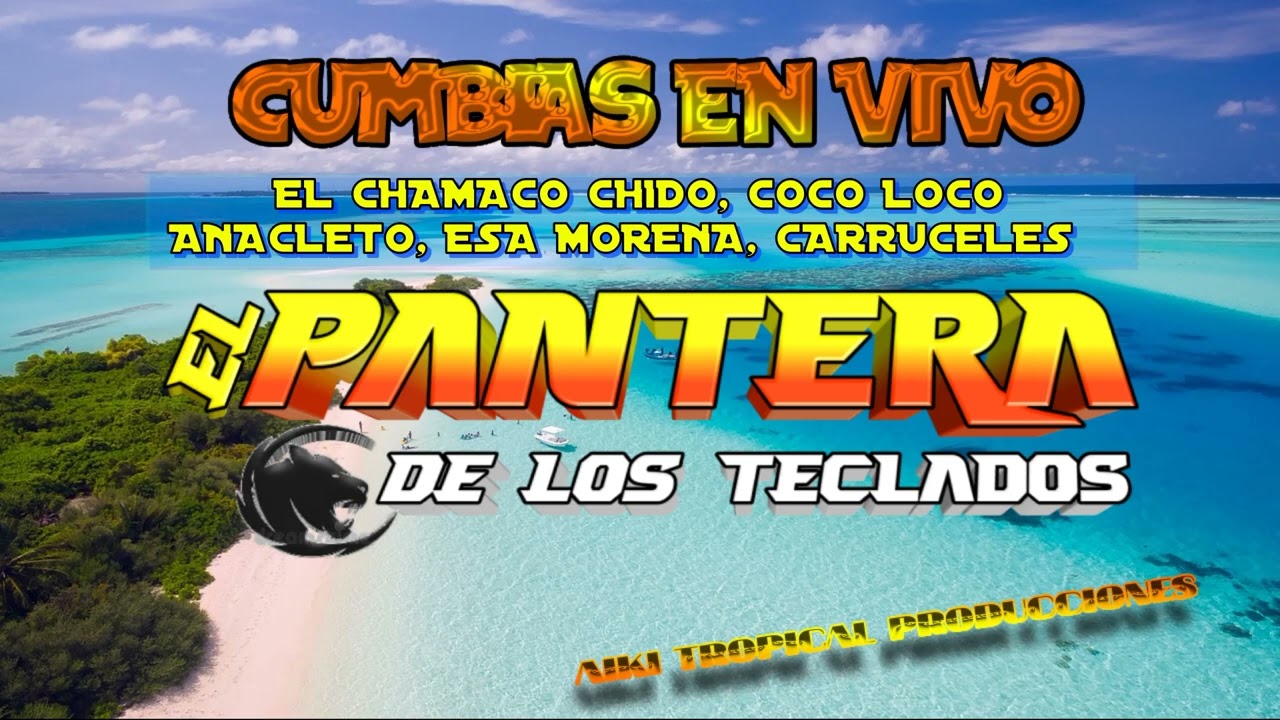 CHAMACO CHIDO, Coco loco, ANACLETO, Popurrí Carruseles _ El Pantera de los Teclados En Vivo 2023