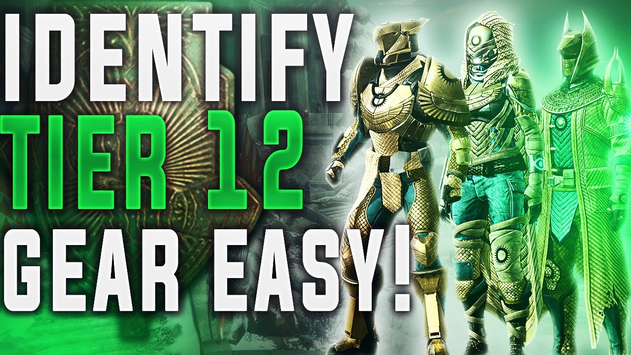 Destiny How to Identify Perfect Tier 12 Gear Easy! New Feature! (Destiny Item Manager Vendor Rolls)