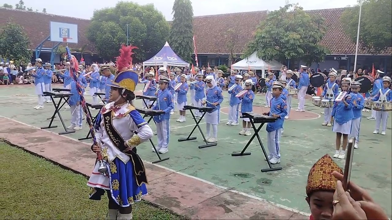 Ini waktu aku lagi lomba ulang tahun nya Santo Yosef 