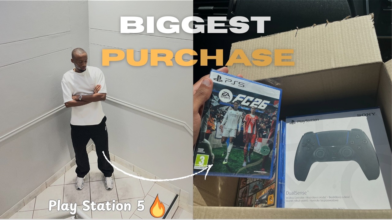 Я купил PS5 на прибыль от торговли || Распаковка!!!