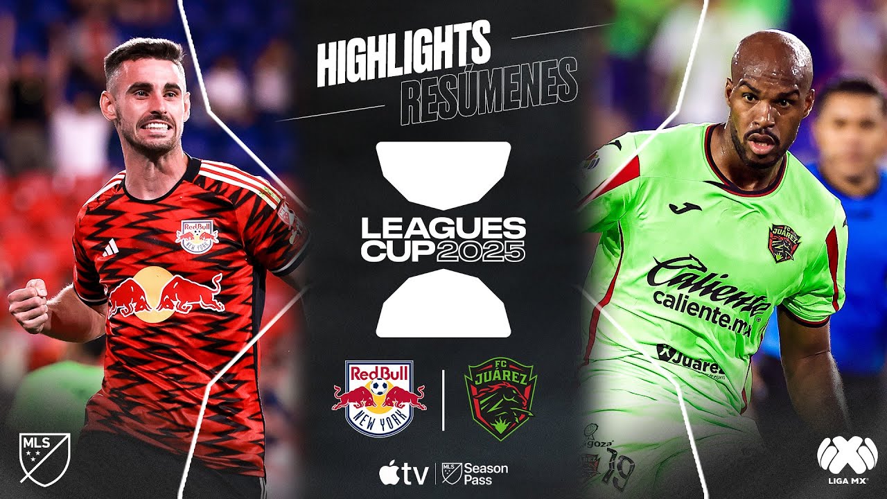 New York Red Bulls vs. FC Juárez | Leagues Cup | Full Match Highlights