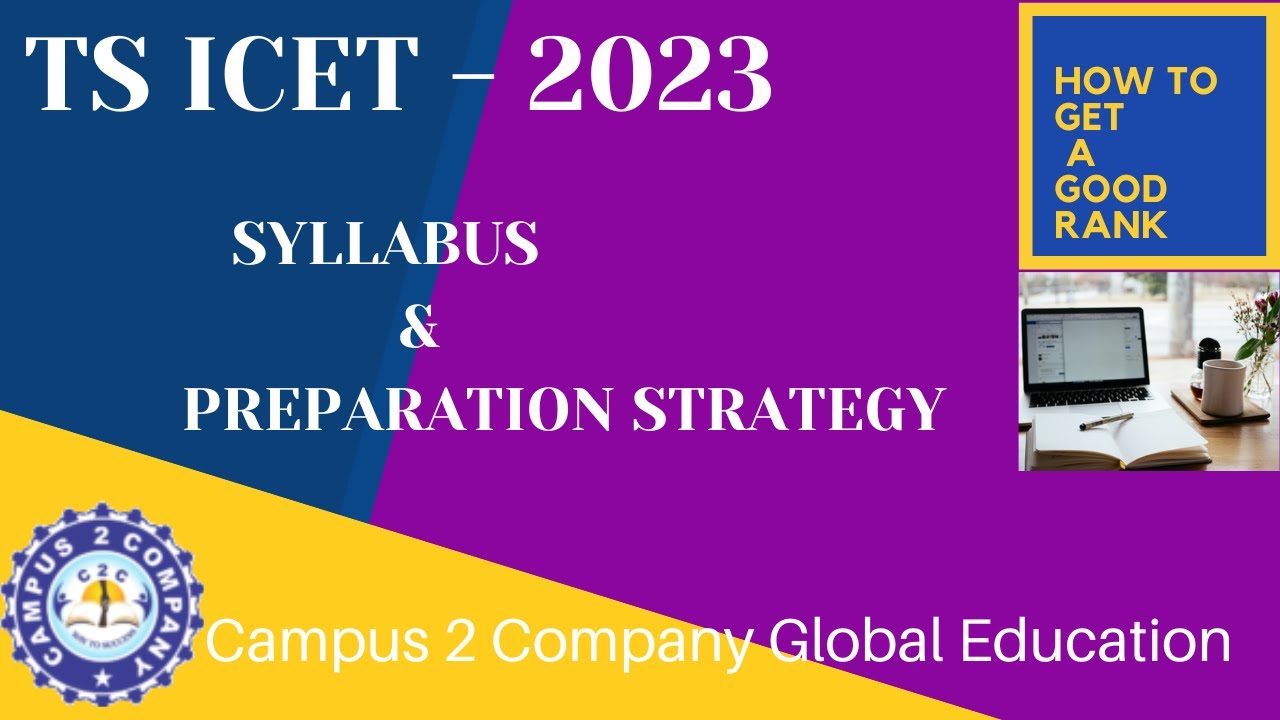 TSICET 2023 SYLLABUS & PREPARATION STRATEGY