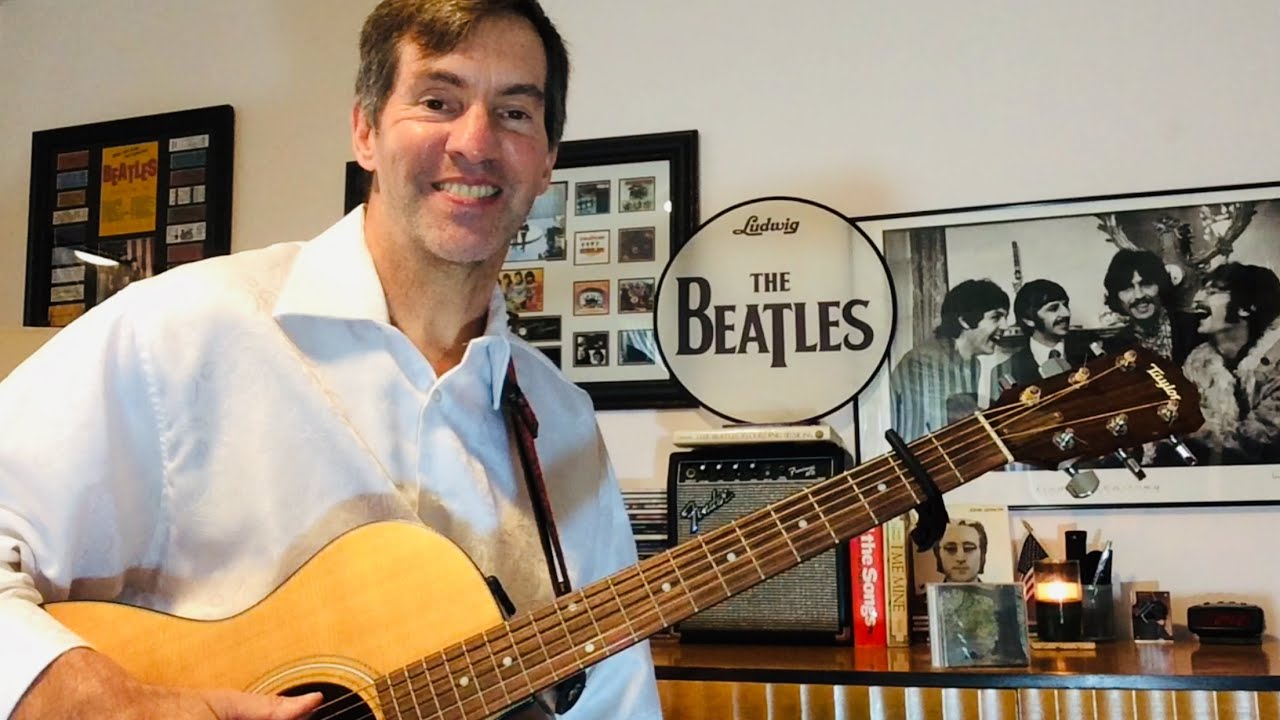Love | John Lennon | Guitar Lesson (with capo)