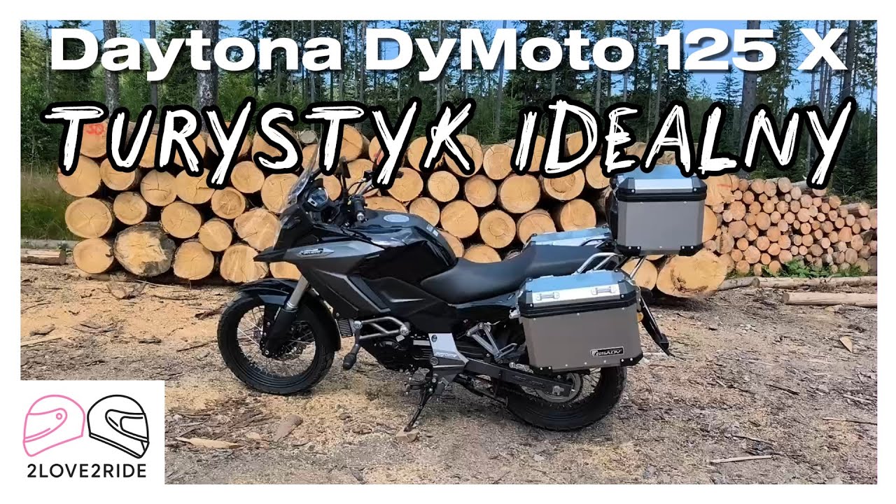 Daytona Dymoto 125 X - Czy 125-tką można jeździć turystycznie? TEST i wrażenia z jazdy! [2love2ride]