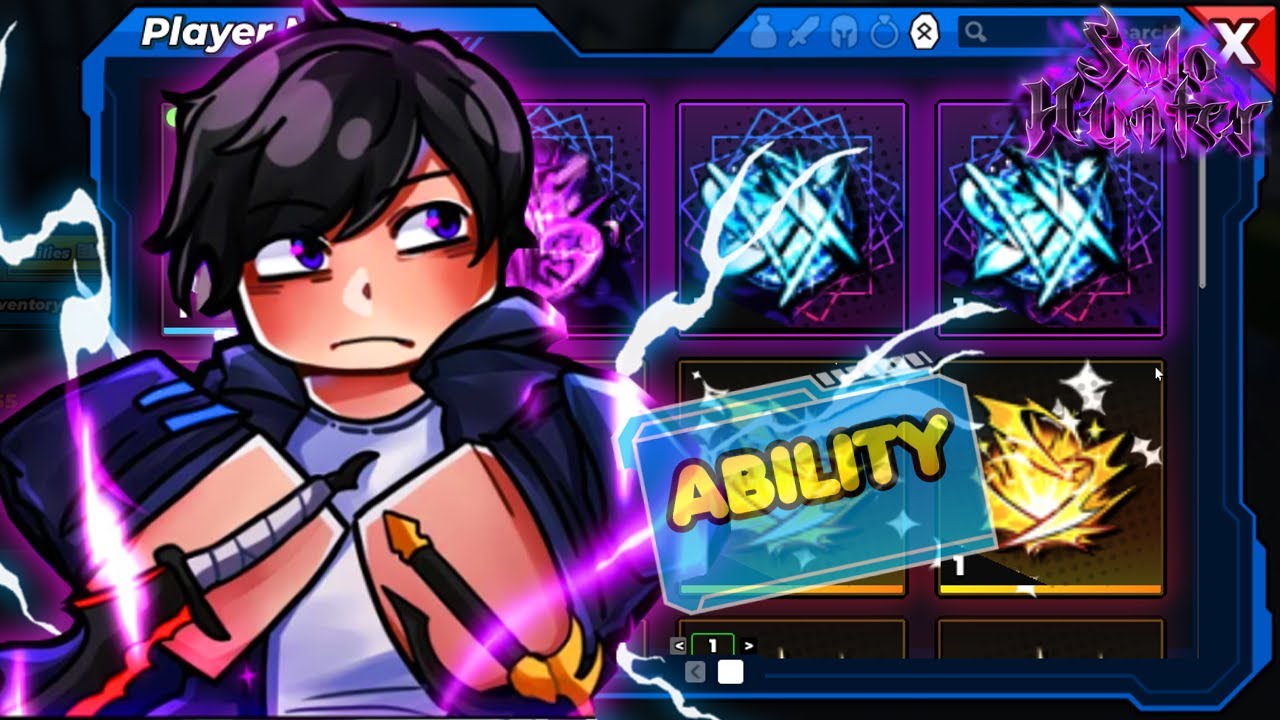 O PODER DE TODAS AS ABILITY DO SOLO HUNTERS