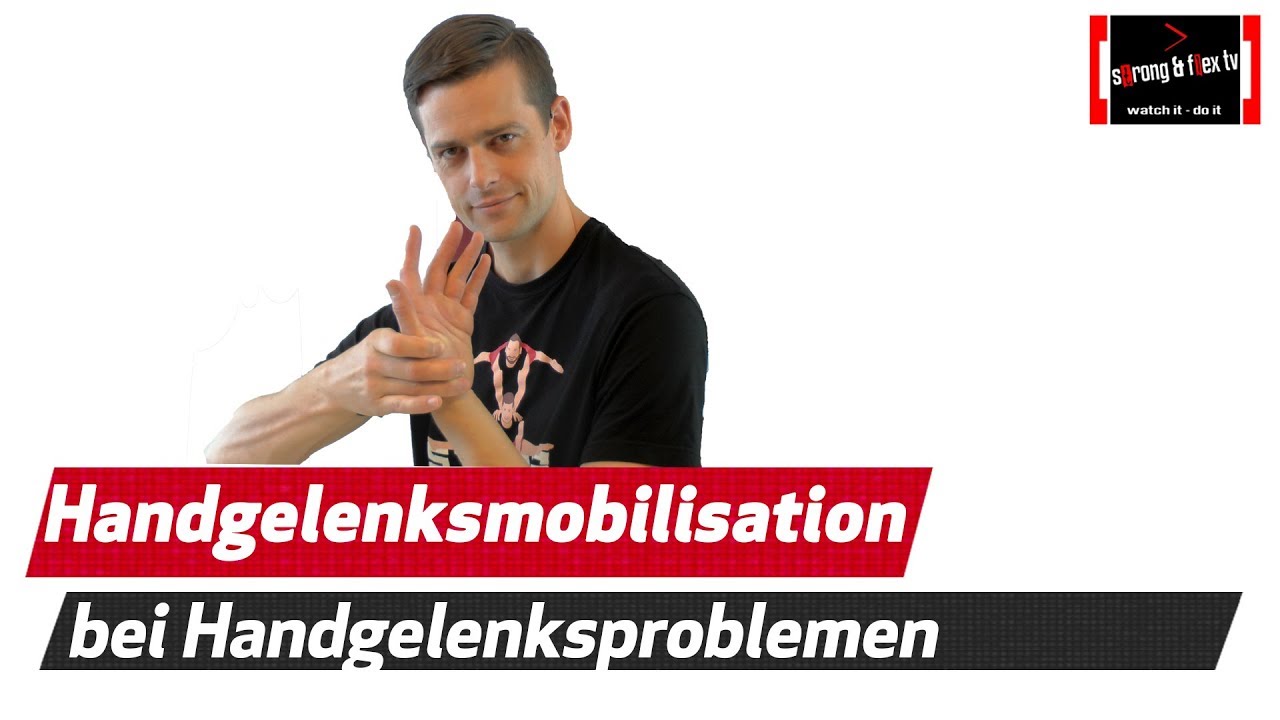 Handgelenkschmerzen - Prävention und Reha - Dank an Roman Pallesits